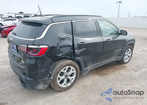 2025 Jeep Compass Latitude 4X4 from USA, damaged, VIN 3C4NJDBN3ST561740